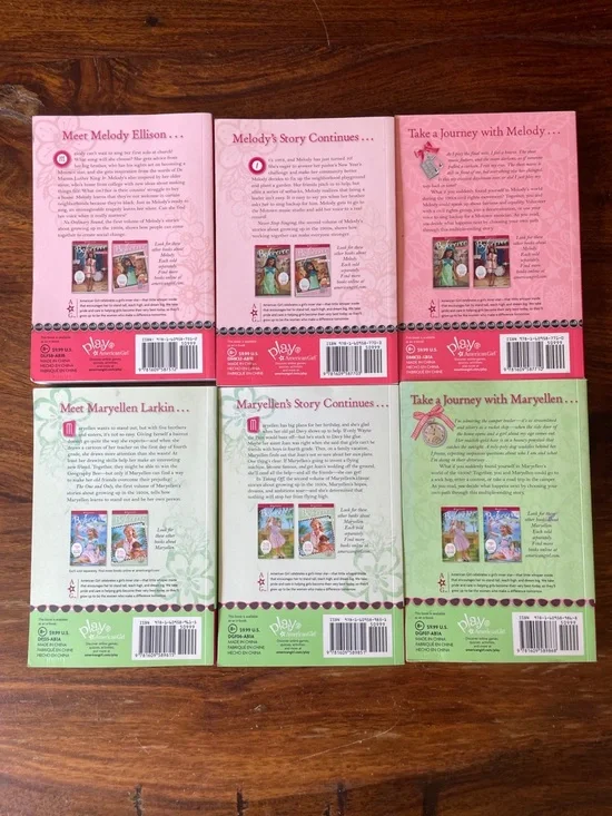 6 American Girl BEFOREVER Series Melody + Maryellen Softcover Books (Set of 6) - Picture 2 of 15